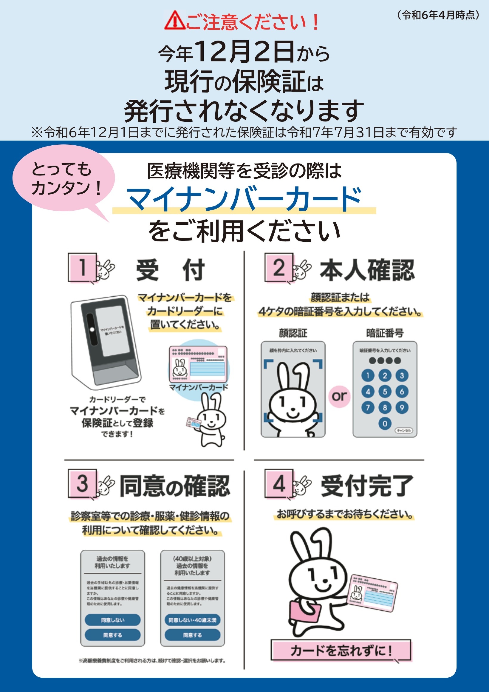 マイナンバーカードと健康保険証の一体化リーフレット【PDF】